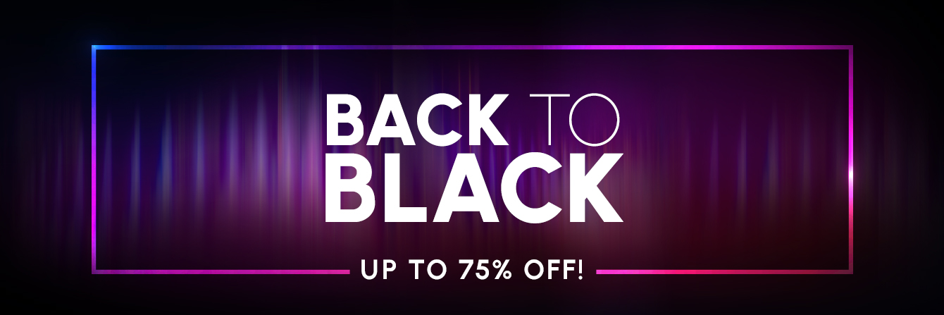 Back To Black - Up To 75% Off!